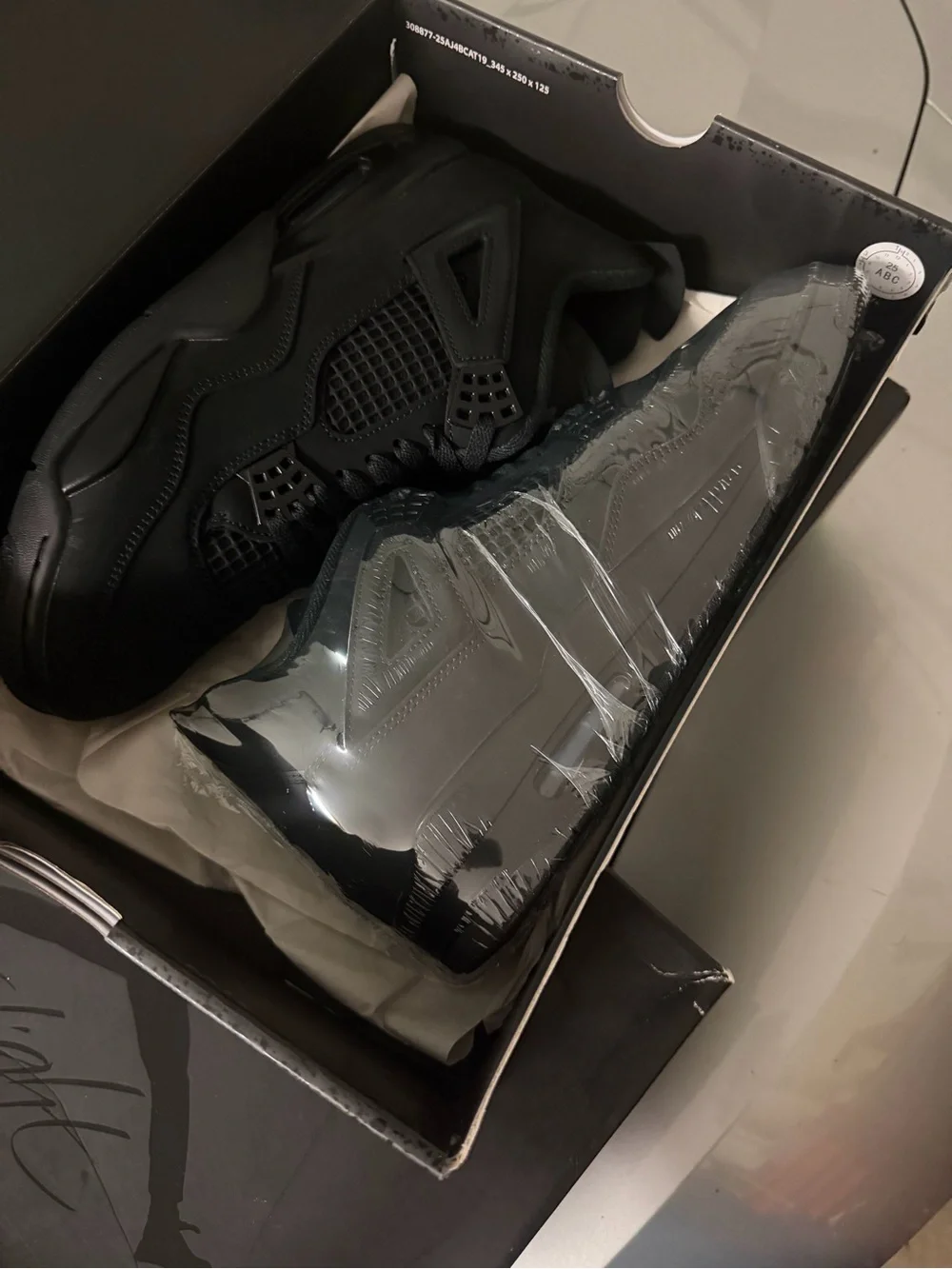 Jordan Men's All-Black Low Top Athletic Sneakers